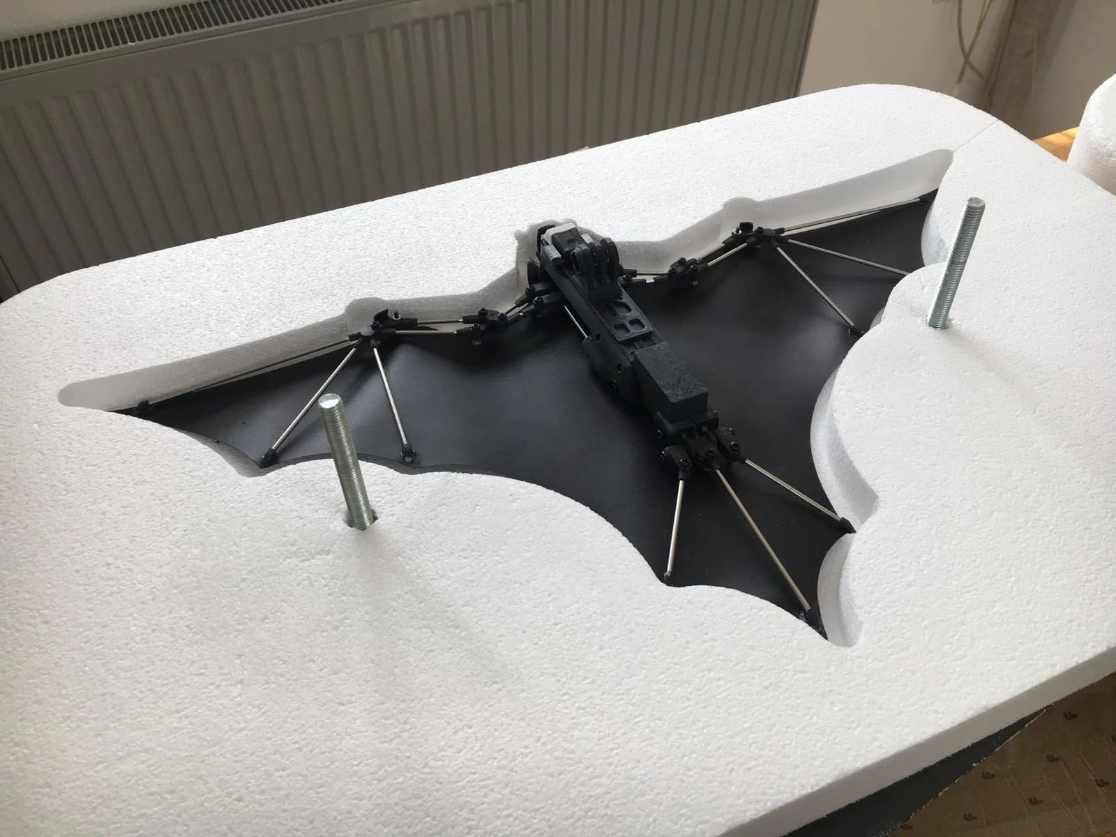 Finished articulated Digital Bat prop