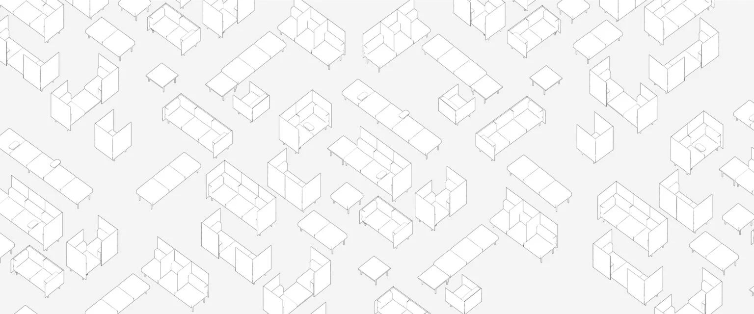 Configuration study for the modular seating system