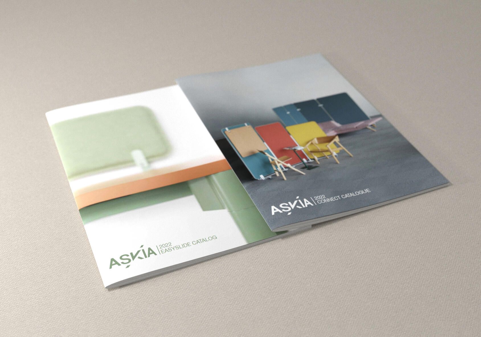 Askia Furniture 2022 EasySlide and Connect catalogues