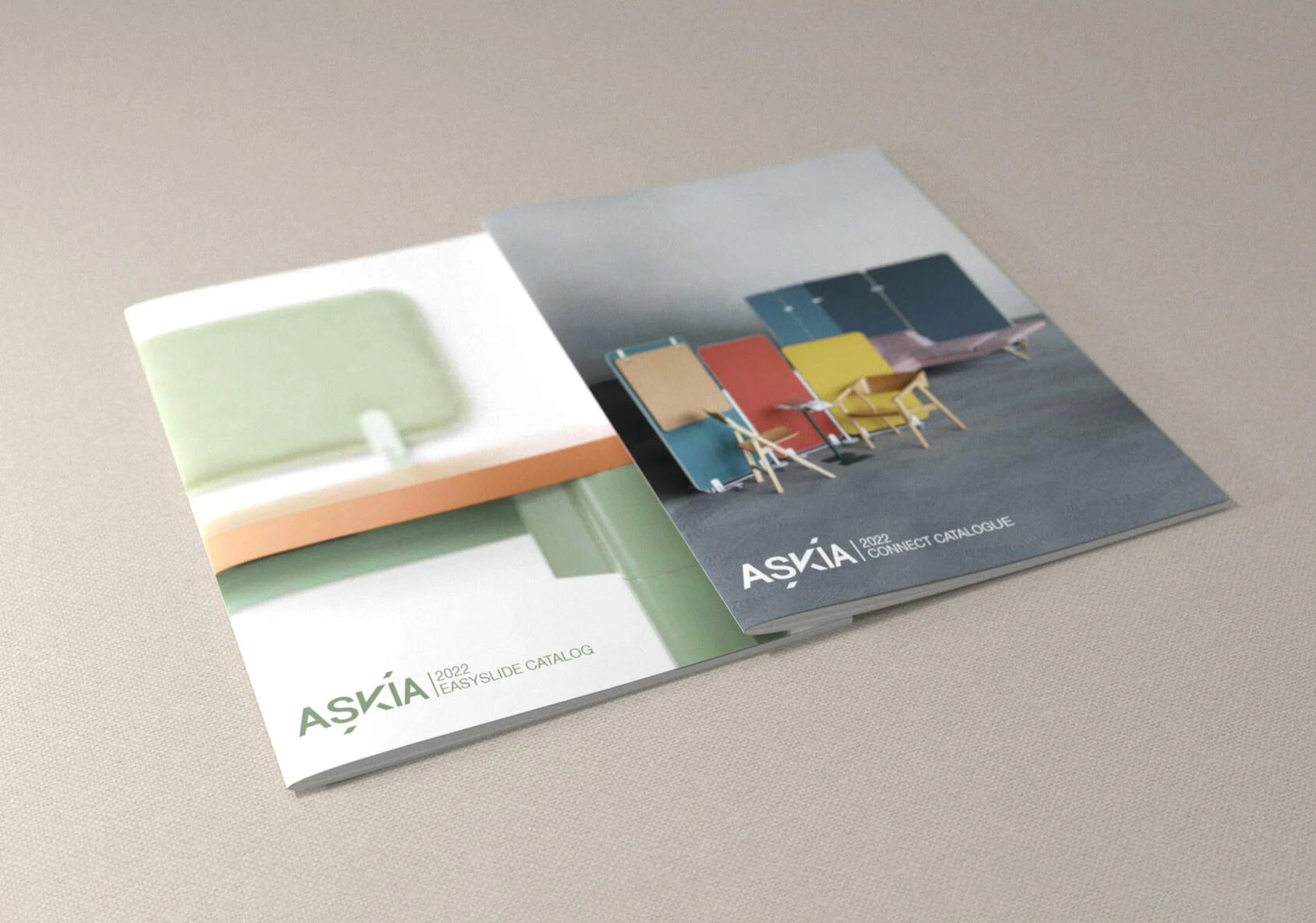 Askia Furniture 2022 EasySlide and Connect catalogues