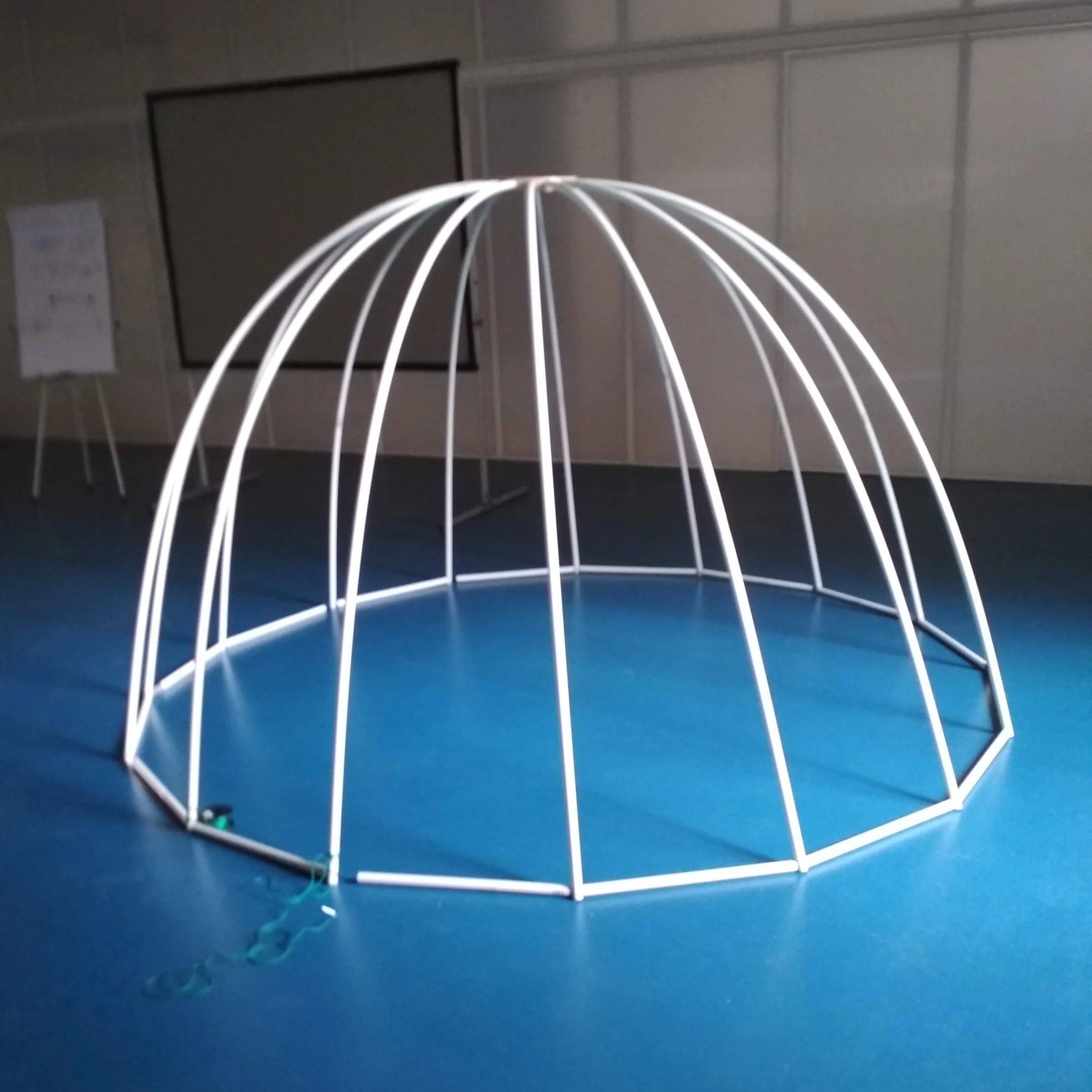 Umbrella dome construction detail drawing